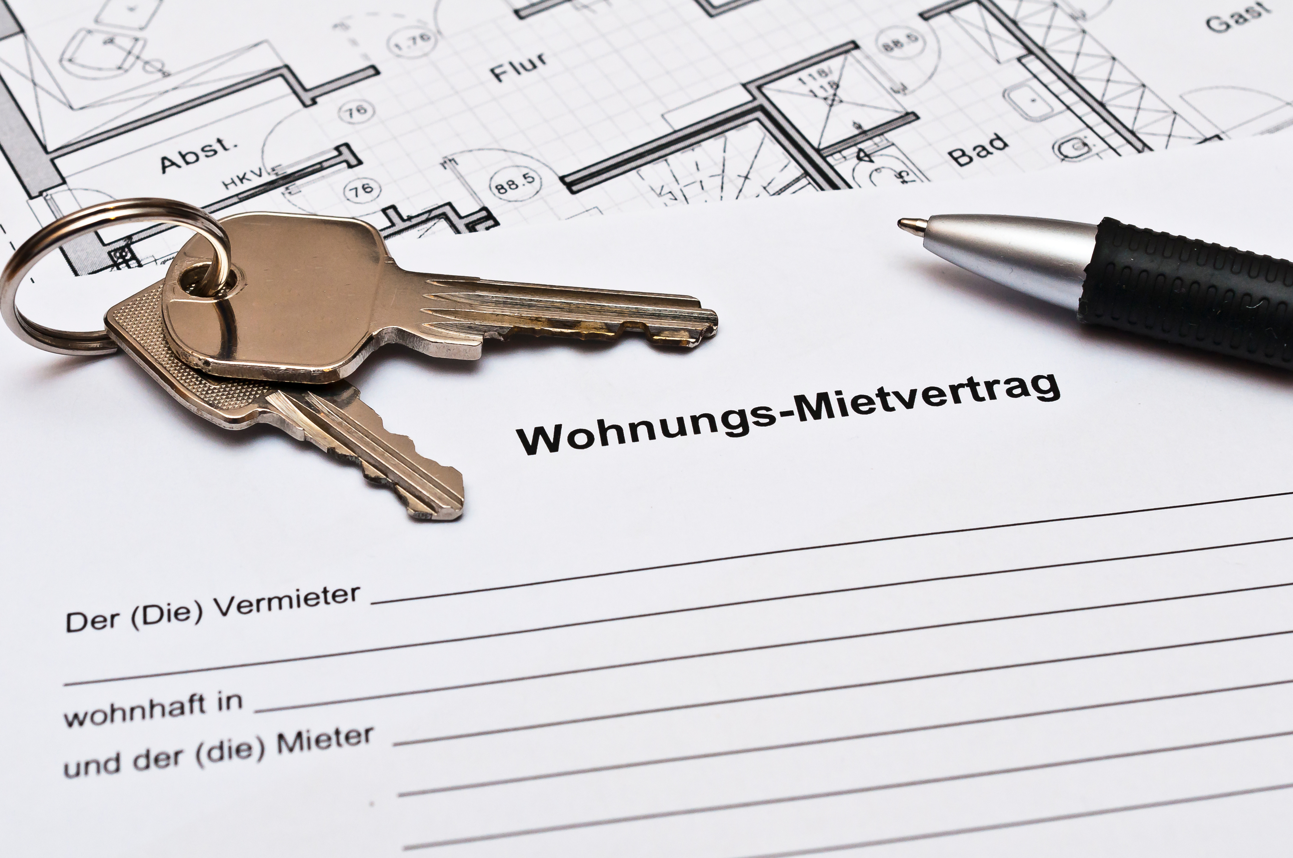 Mietvertrag Wohnung