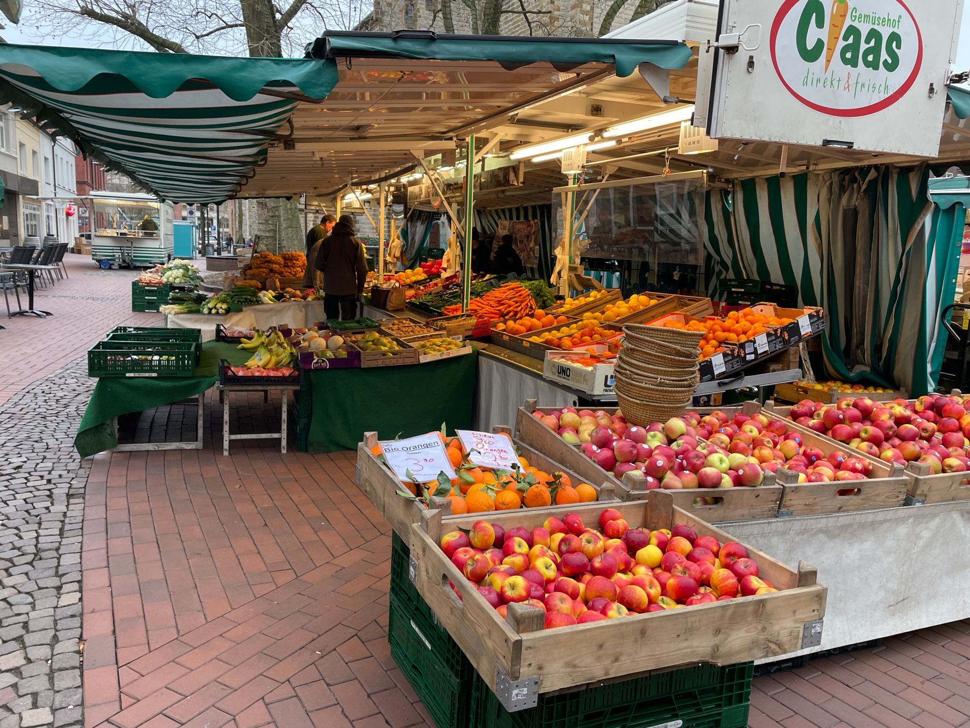 Wochenmarkt in Oelde