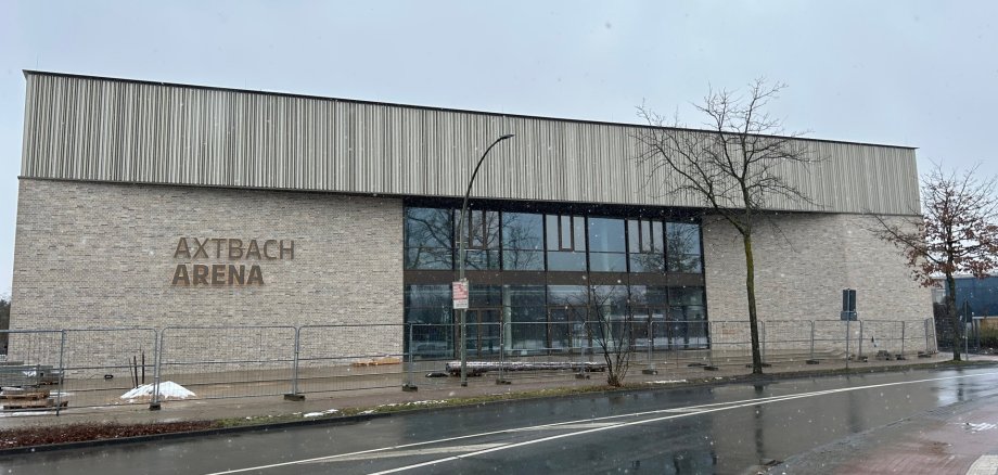 Außenansicht Axtbach-Arena