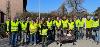Stadtputztag 2026 - Freiwillige in Sünninghausen
