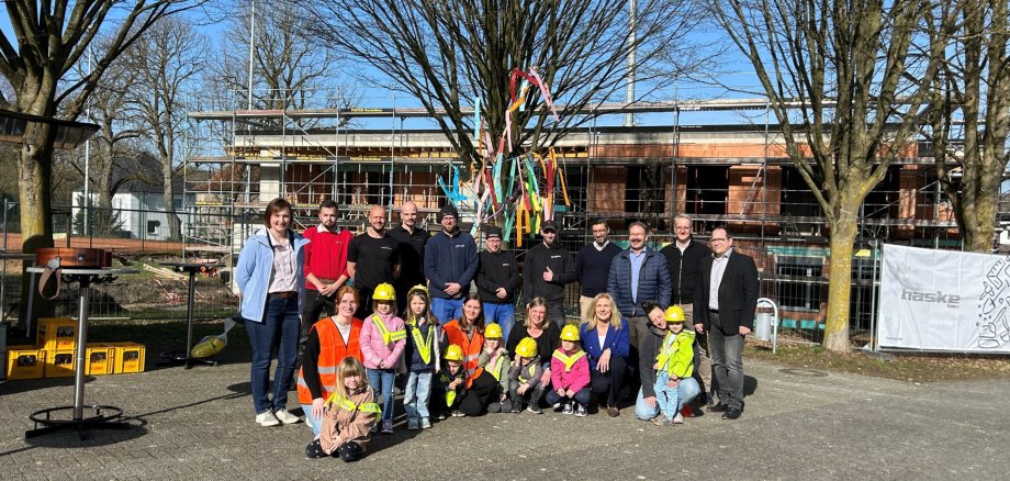 Richtfest Kita Langstrümpfe