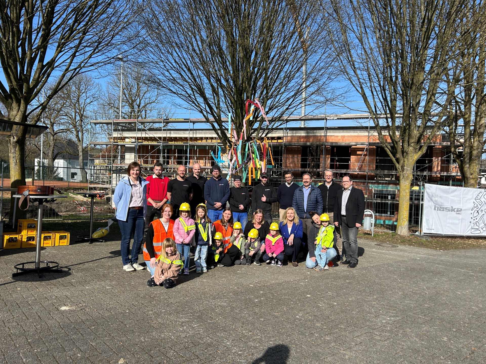 Richtfest Kita Langstrümpfe