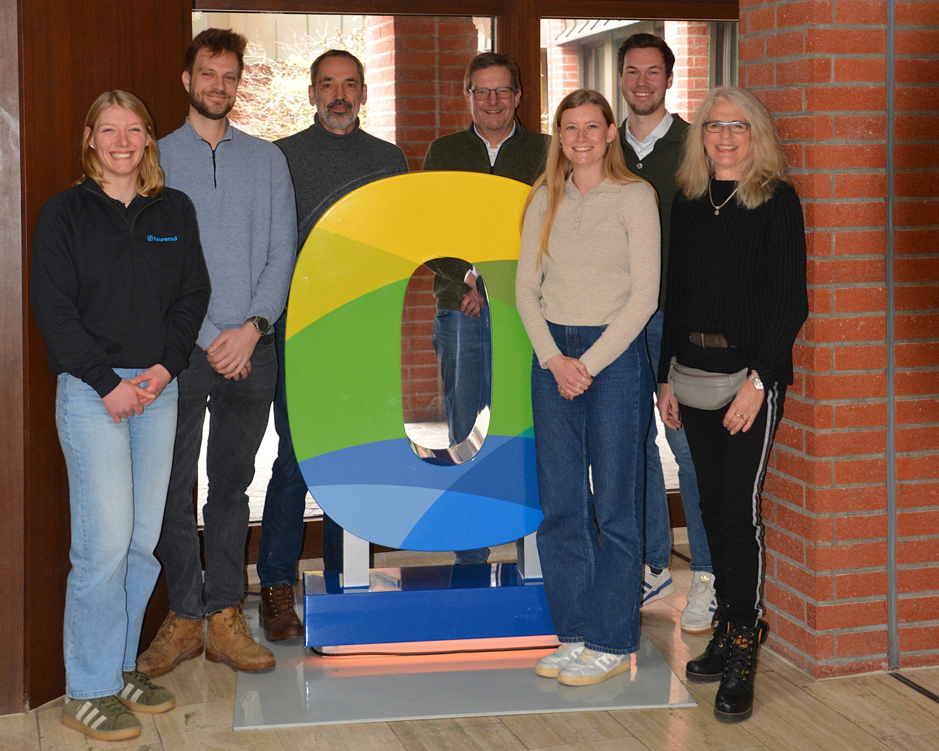 Bild zeigt Gruppe mit den Projektpartnern