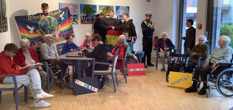 1. Platz Fotowettbewerb you@democracy