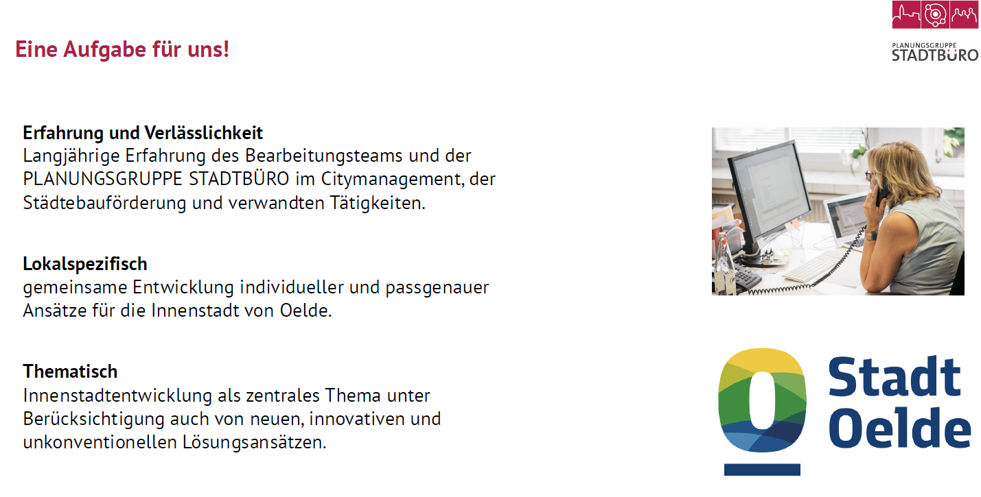 Aufgaben Citymanagement