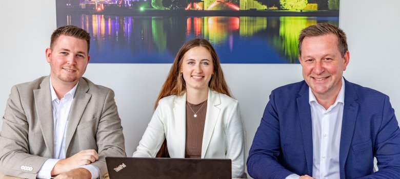 Das Team der Wirtschaftsförderung