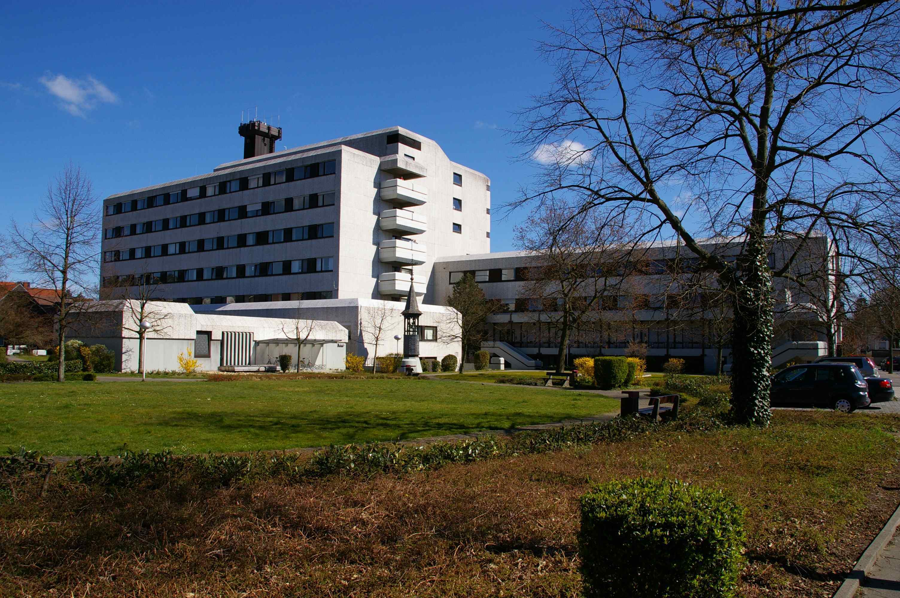 Ansicht des Oelder Marienhospitals