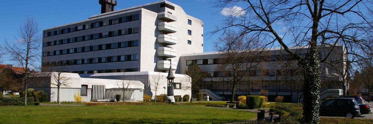 Ansicht des Oelder Marienhospitals