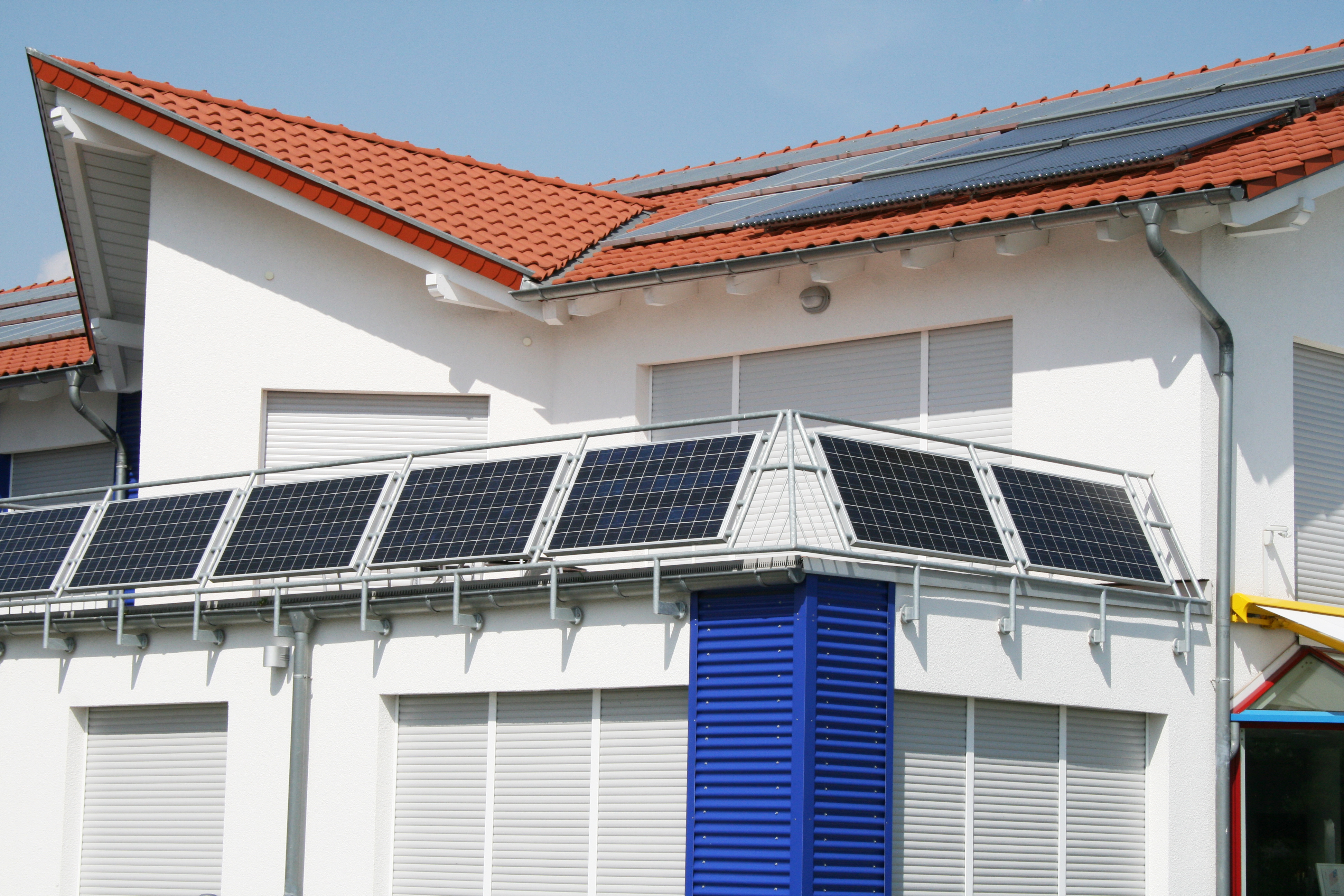 Balkon Photovoltaikanlage