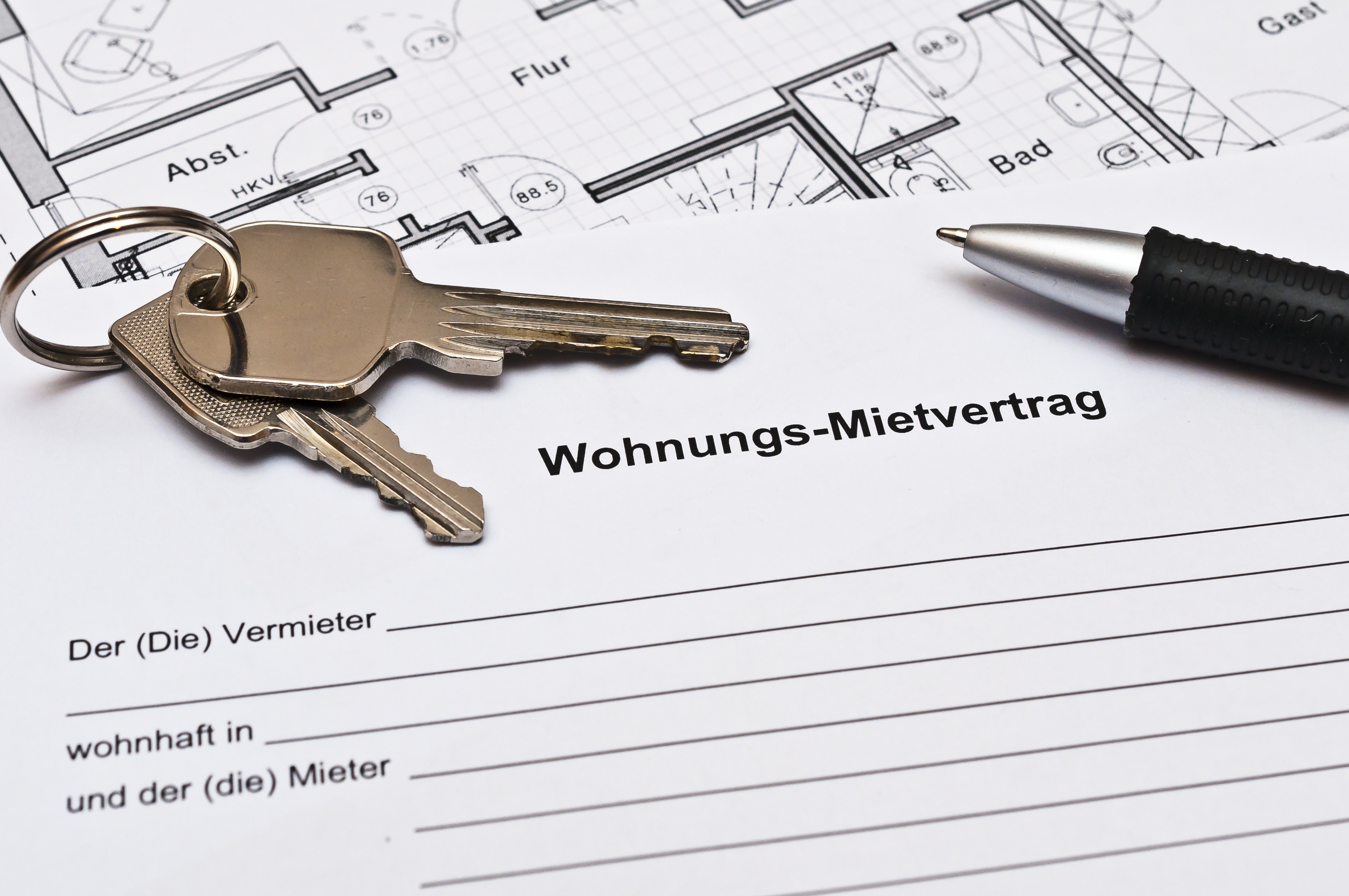 Mietvertrag Wohnung