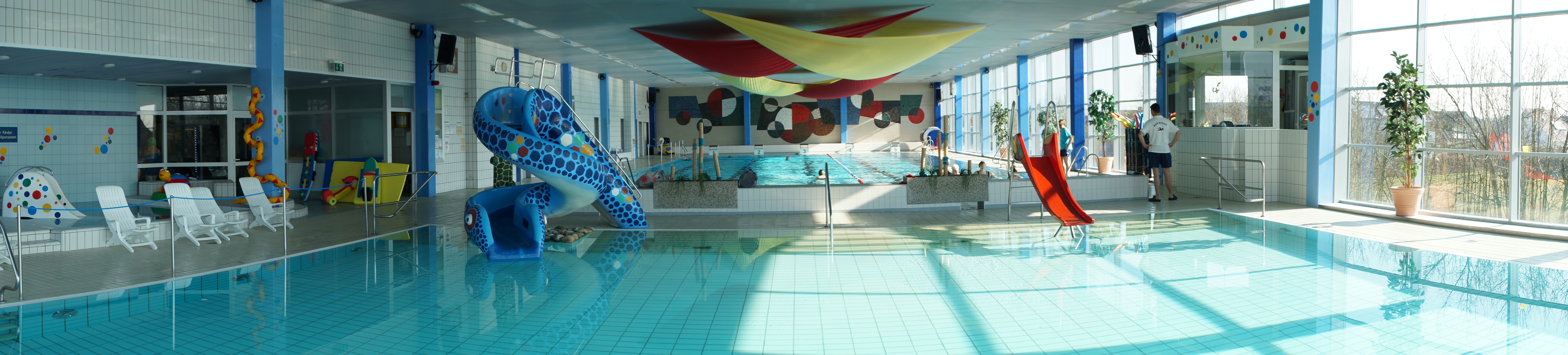 Hallenbad Oelde - Innenansicht