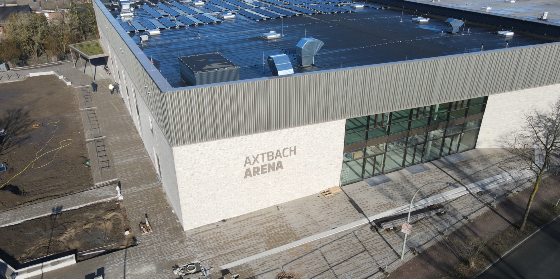 Luftbild Axtbach Arena Luftbild Axtbach Arena