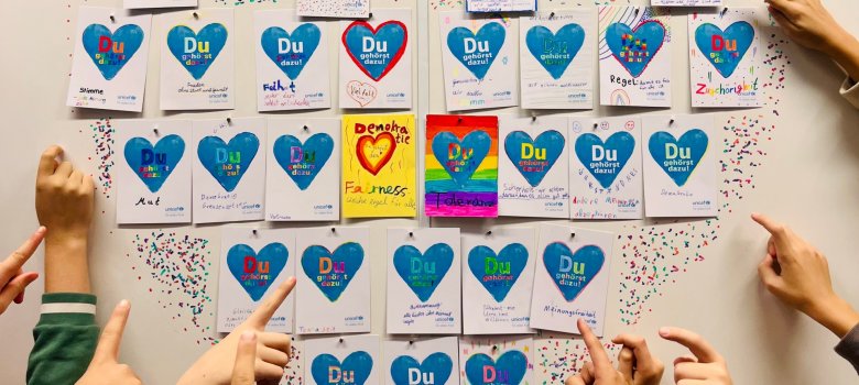 1. Platz you@democracy: Du gehörst dazu! - Demokratie hält uns zusammen.